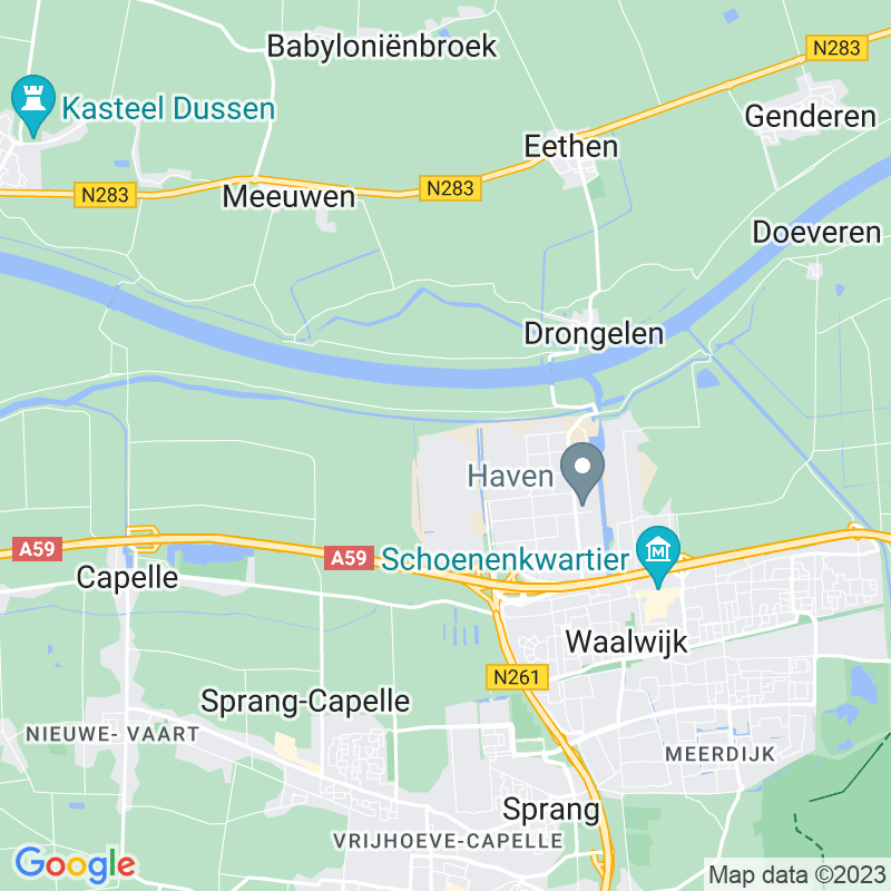 Bekijk de locatie via Google Maps