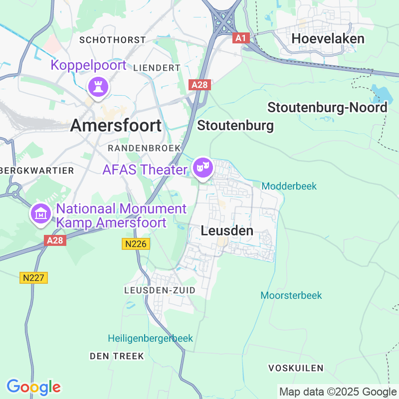 Bekijk de locatie via Google Maps