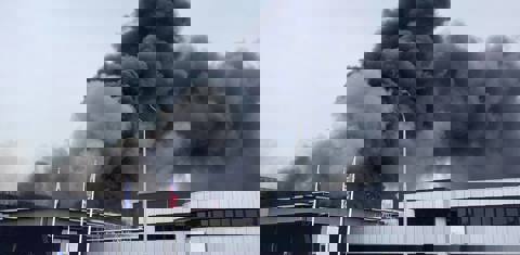 Brand Hermelijnweg in Etten-Leur